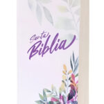 Biblia Reina Valera 1960 Económica Blanca con Flores