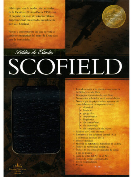 Biblia de estudio Scofield RVR1960