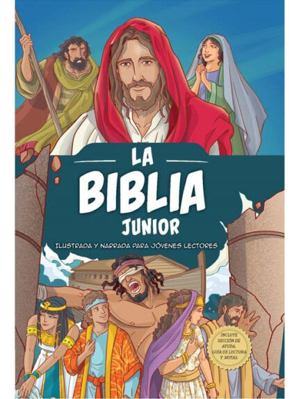 Biblia Junior Ilustrada y narrada para jóvenes lectores