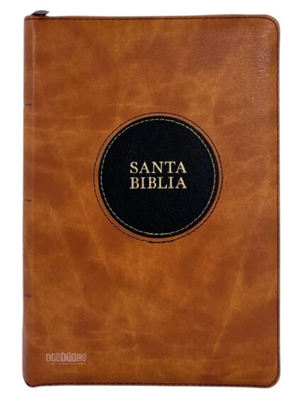 Biblia RVR60/ Manual L. Gigante/ Marrón/ Cierre Índice