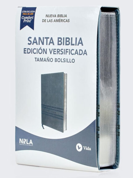 Biblia NBLA Gris/ Bolsillo