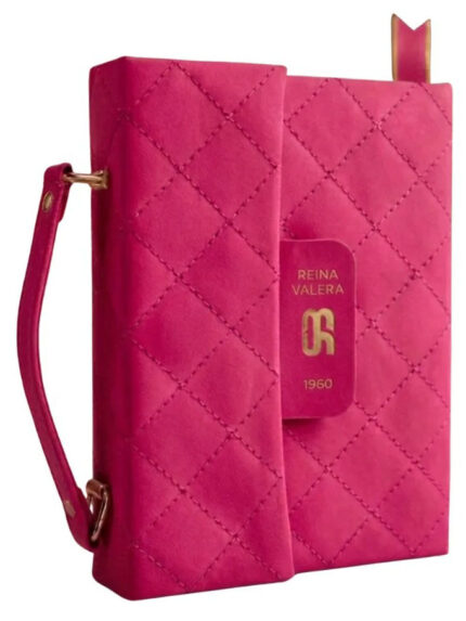 Biblia RVR6045c/ Cartera Fucsia/ Cierre