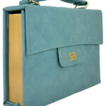 Biblia RVR6045c/ Cartera Turquesa/ Cierre