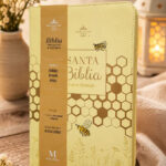 Biblia RVR60cz Obsequios Y Premios Amarillo Abejas Con Cierre