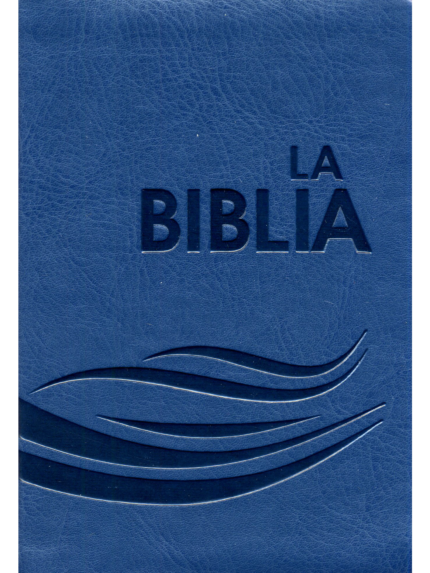 Biblia/TLA045Z/Letra Grande/Cierre/Azul Petroleo
