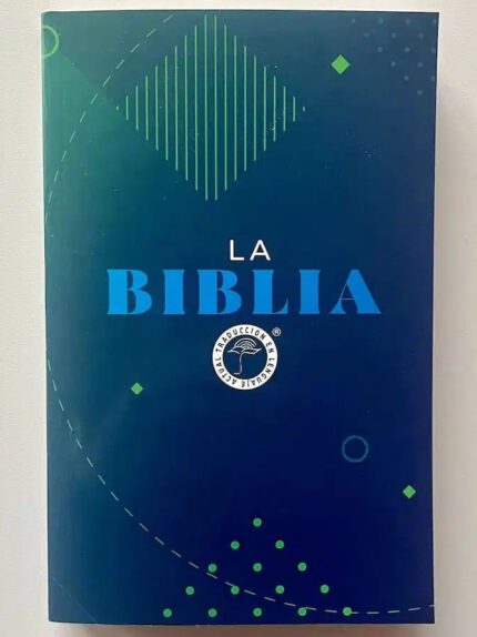 Biblia/TLA60ue/Misionera/Rustica/Azul Verde